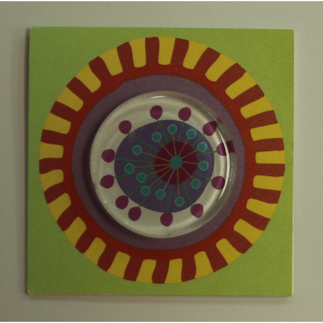 Purple/Blue/Red Magnet