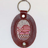 Three Hearts Key Chain