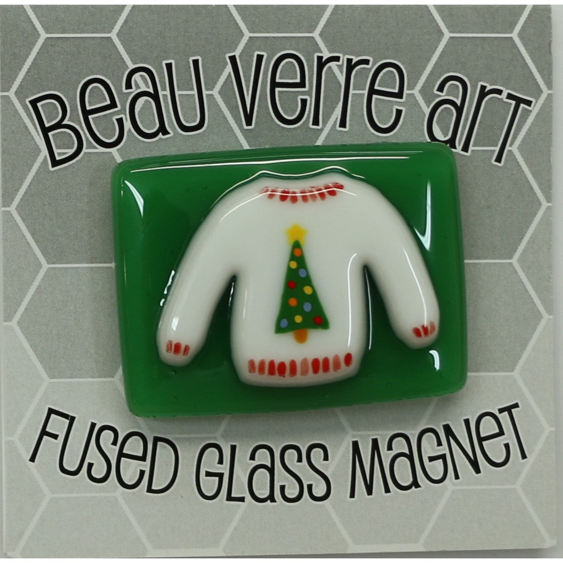 Tree Sweater on Green