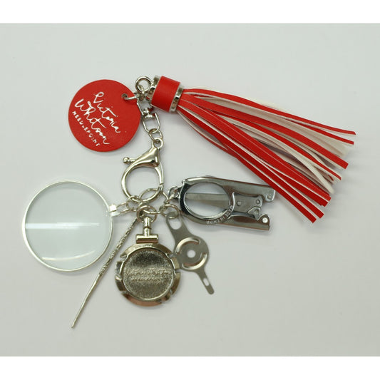 Tassel with Tools Candy Cane