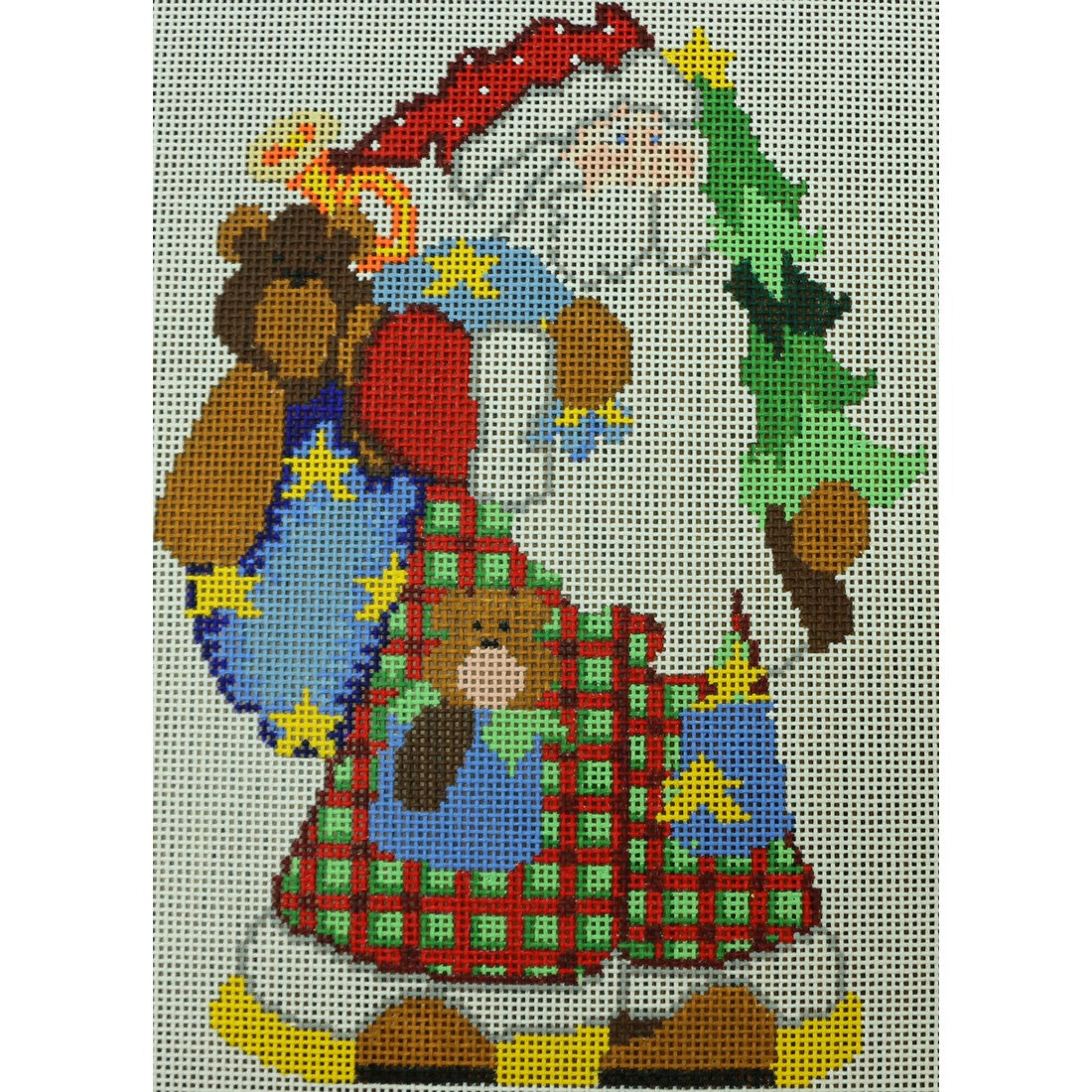 Santa w/ Tree & Bears