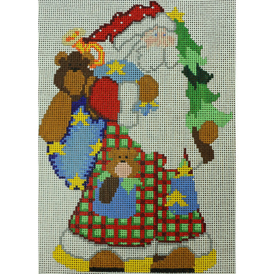 Santa w/ Tree & Bears