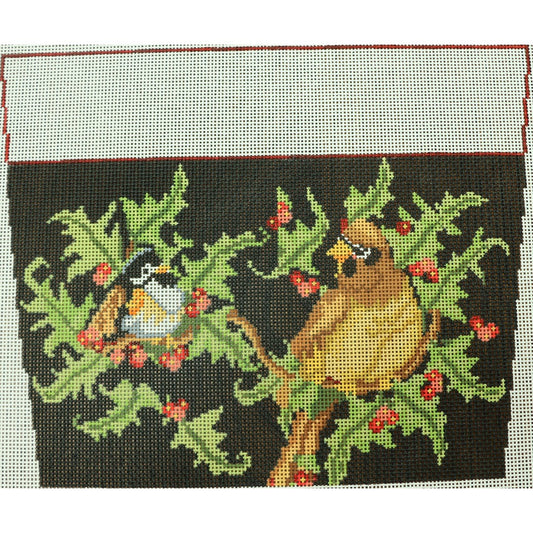 Birds Stocking Cuff #1