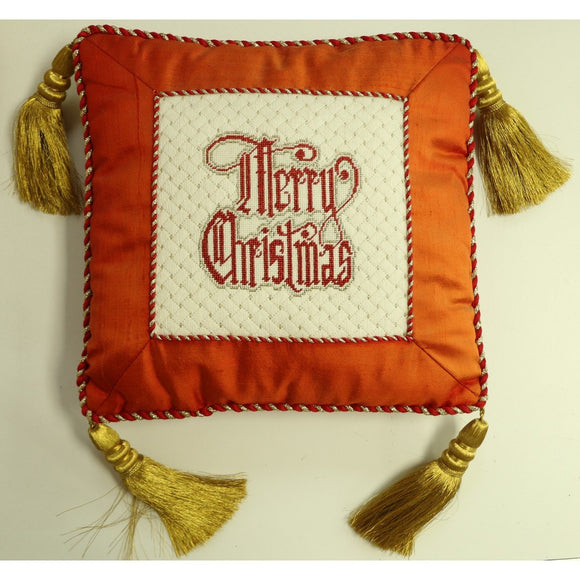 Finished Model - Merry Christmas Pillow