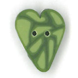 Small Sage Green Velvet Heart 3424.S