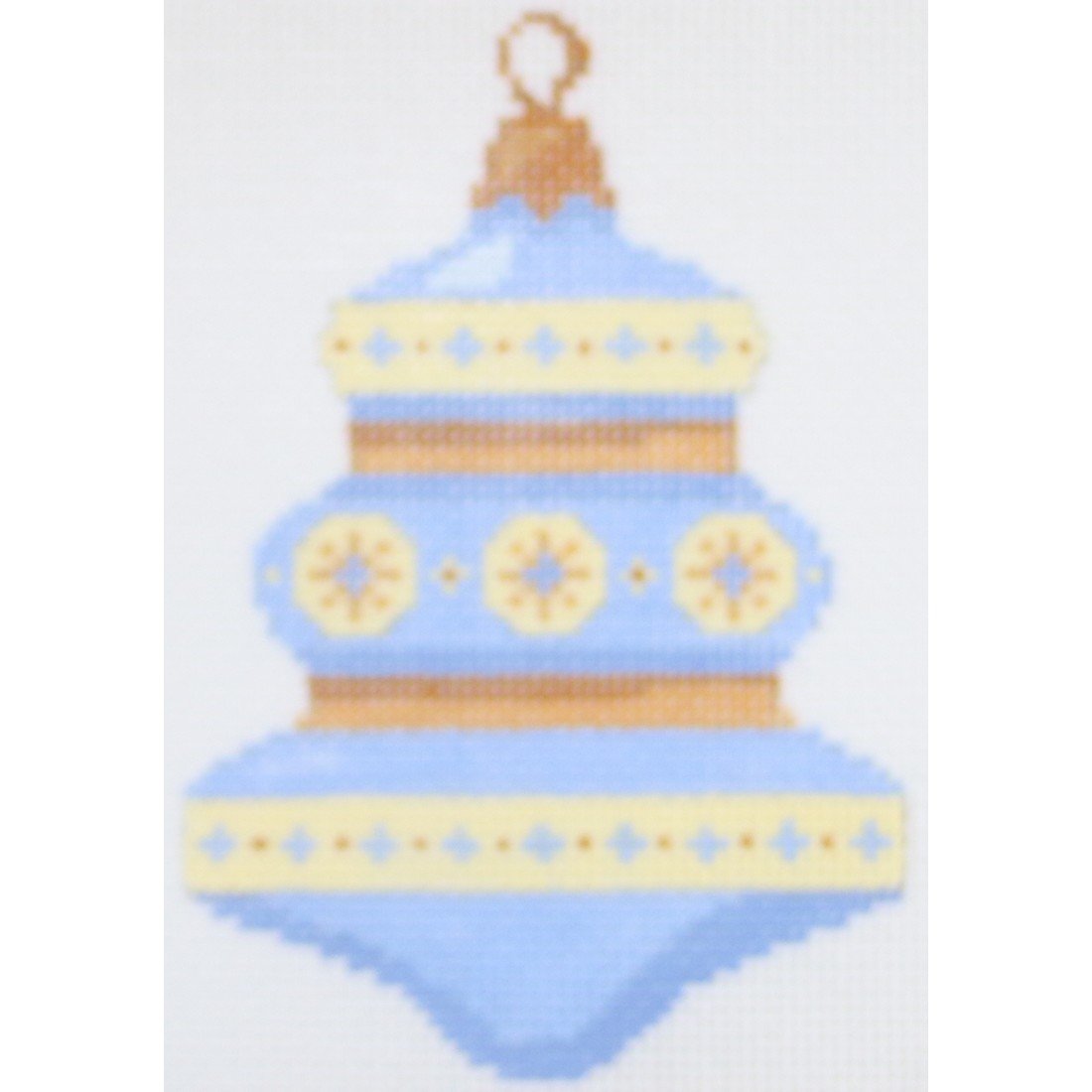 Blue Vintage Ornament