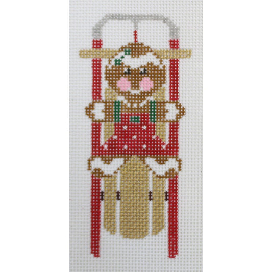 Gingerbread Girl Sled