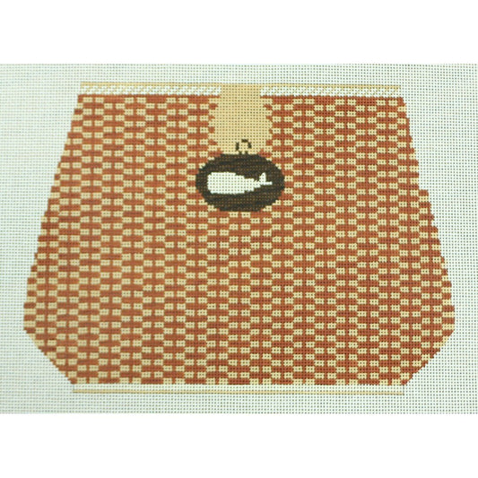 Large Basket with Whale