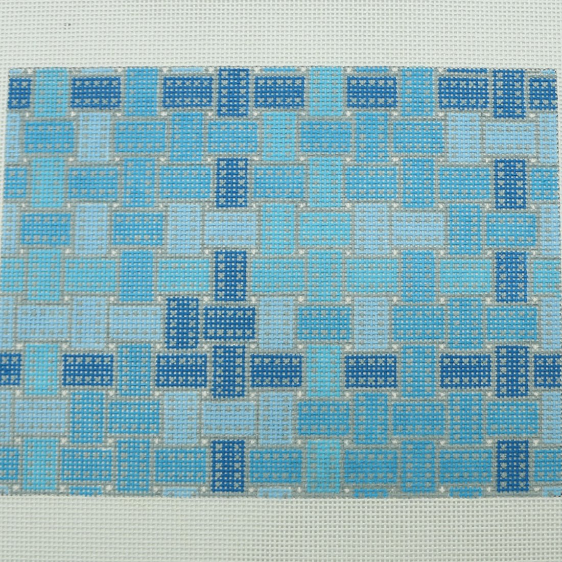 Ribbon Clutch, Denim