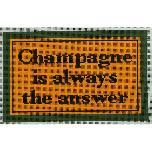 Champagne is Always the Answer
