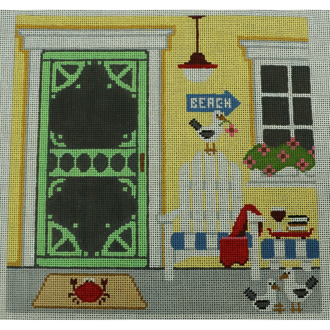 Beach House Doorway