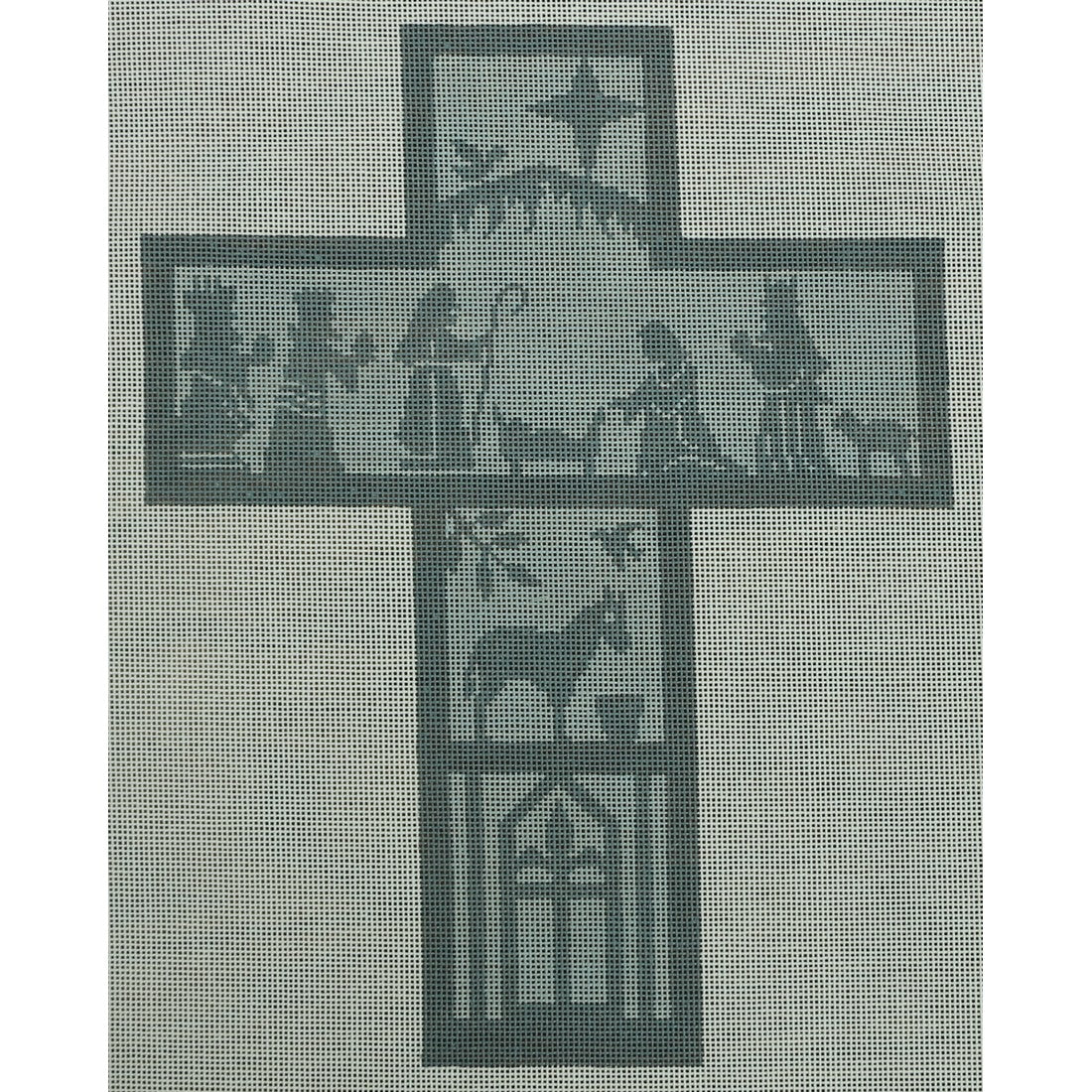 Nativity Cross, Grey