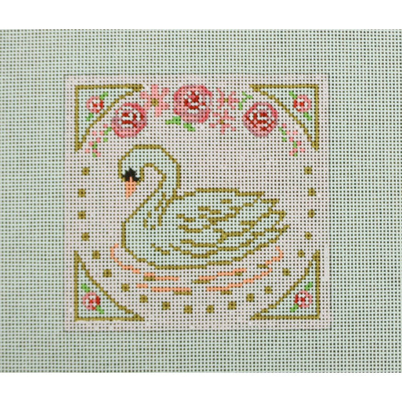 Swan In A Square