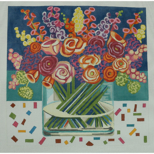 Bright Floral in Vase