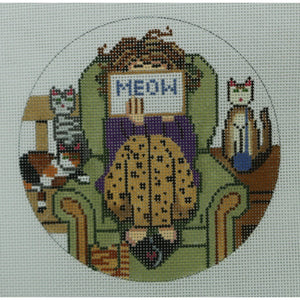 Stitching Girl, Cat Round