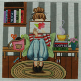 Girl Stitching