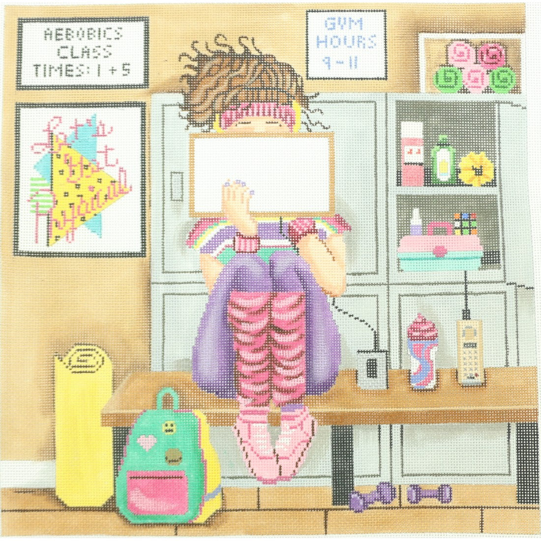 Work-out Stitching Girl