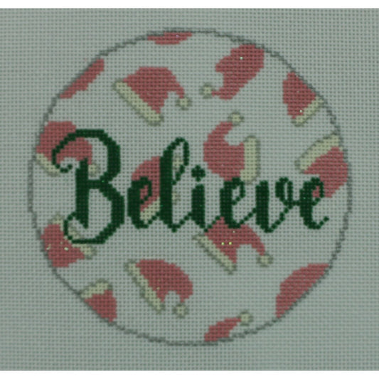 Believe Santa Hats, Pink