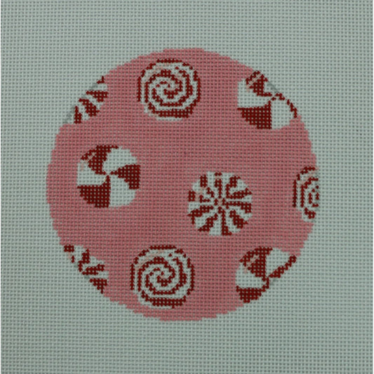Peppermints on Pink