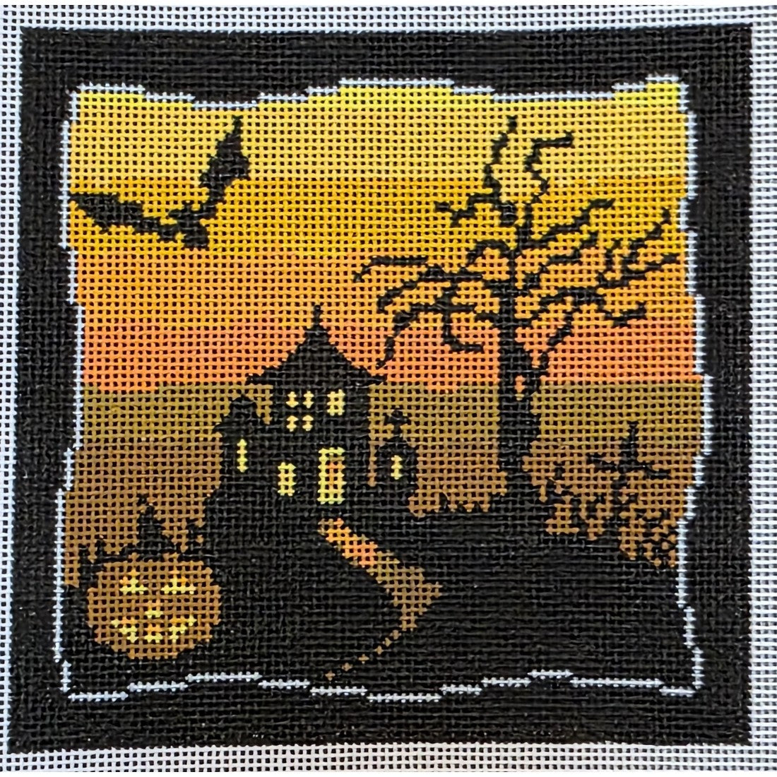 Orange with Jack-o-lantern