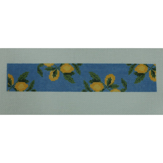 Lemons on Blue Key Fob