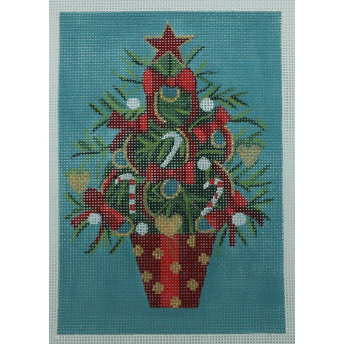 Red Bow Christmas Tree