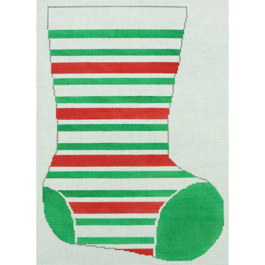 Red/White/Green Stripe