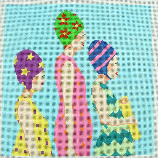 Bathing Ladies, 13 mesh
