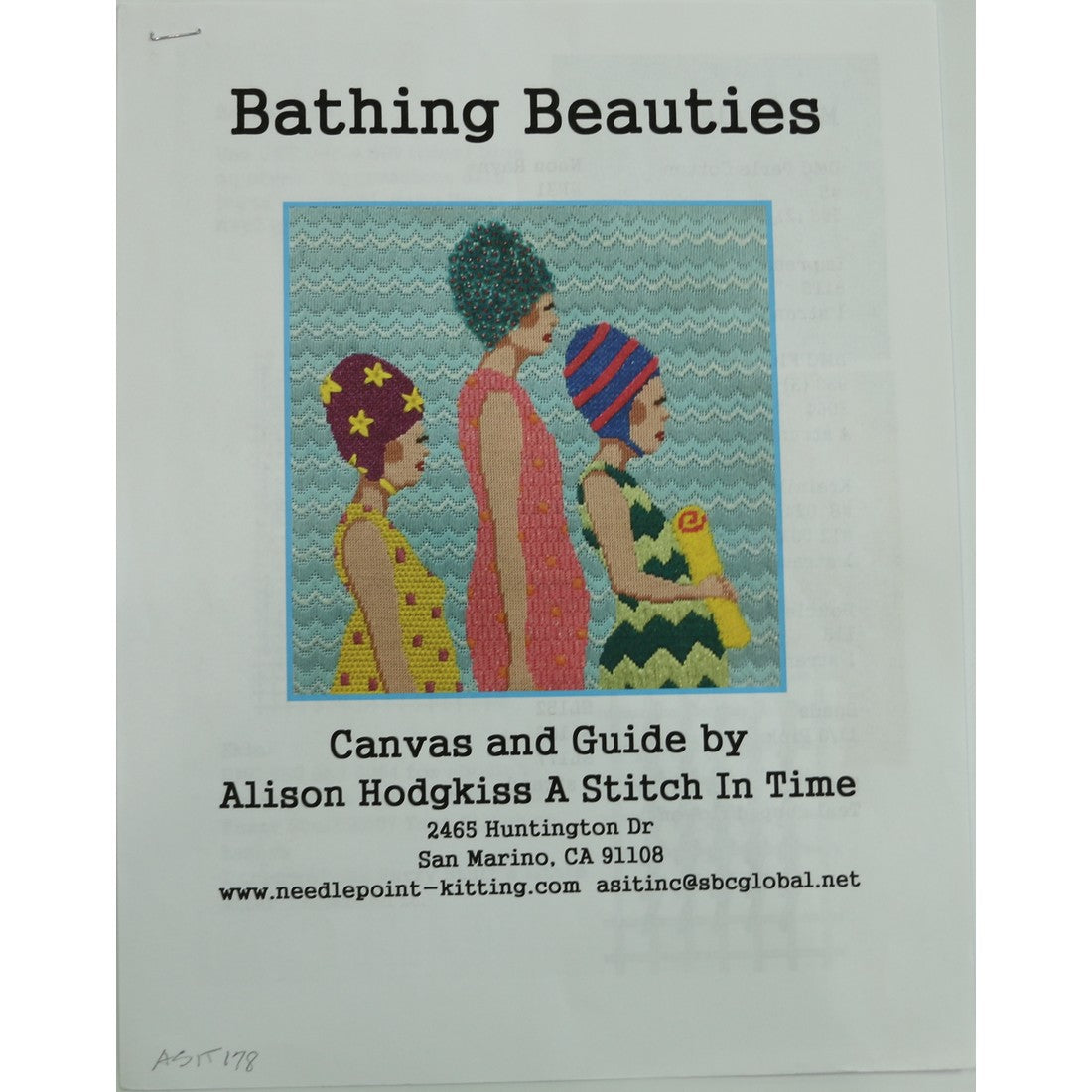 Bathing Ladies Stitch Guide