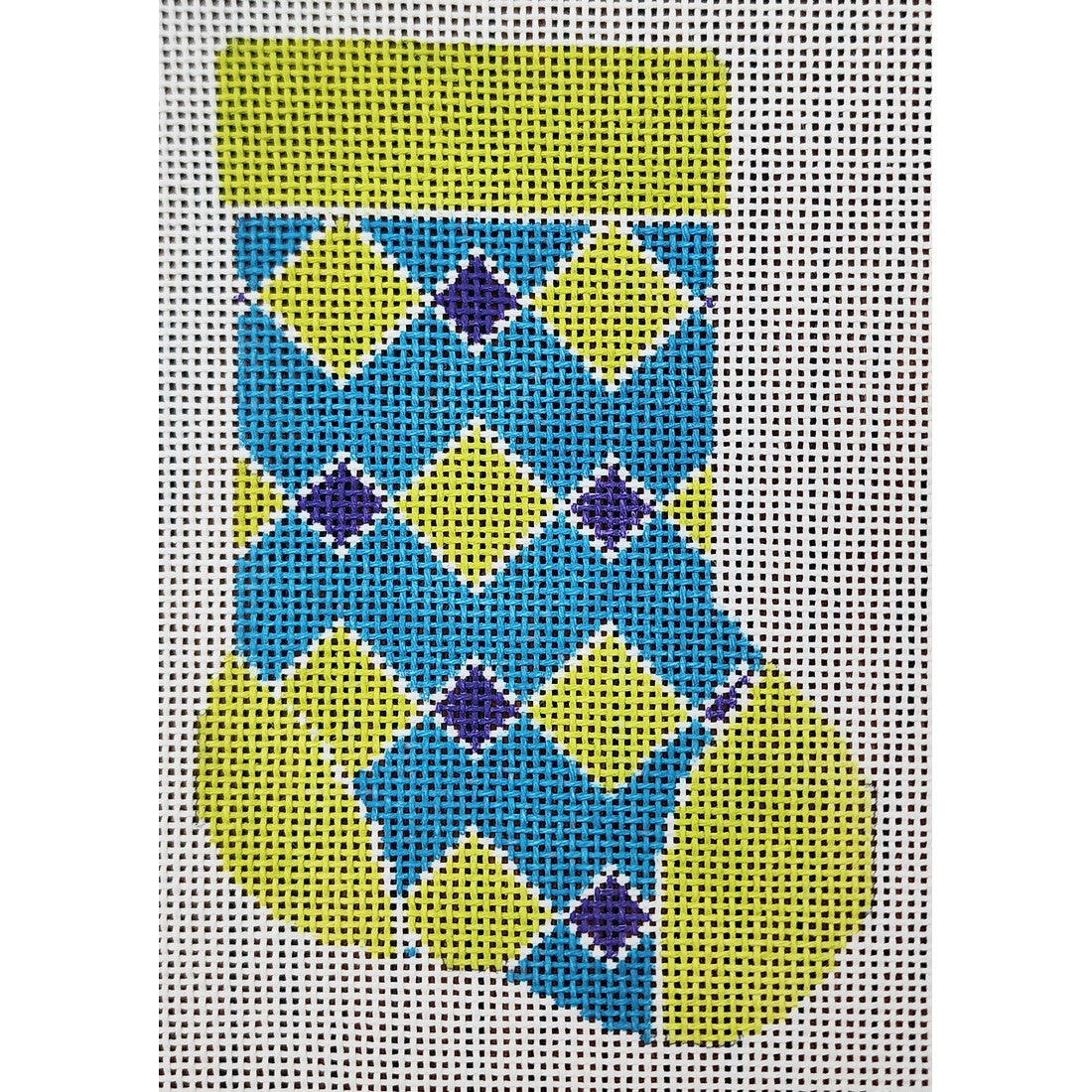 Teal/Lime/Purple Mini Sock