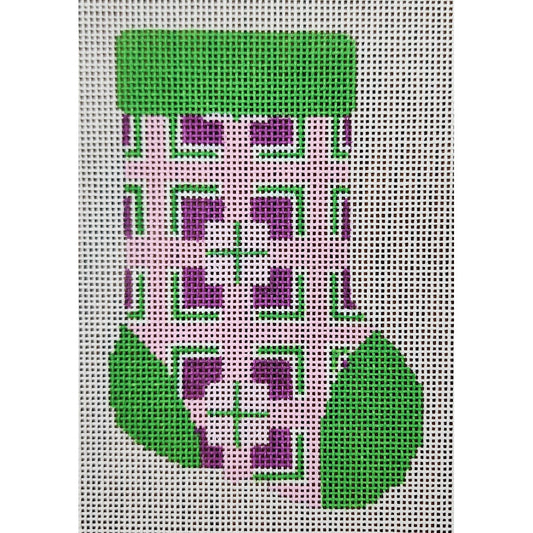 Purple/Green Mini Sock