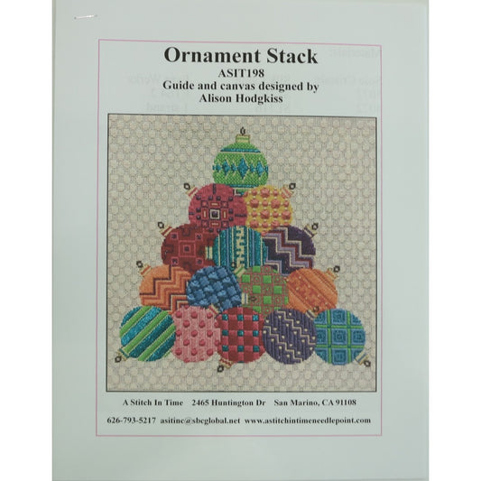 Ornament Stack Stitch Guide