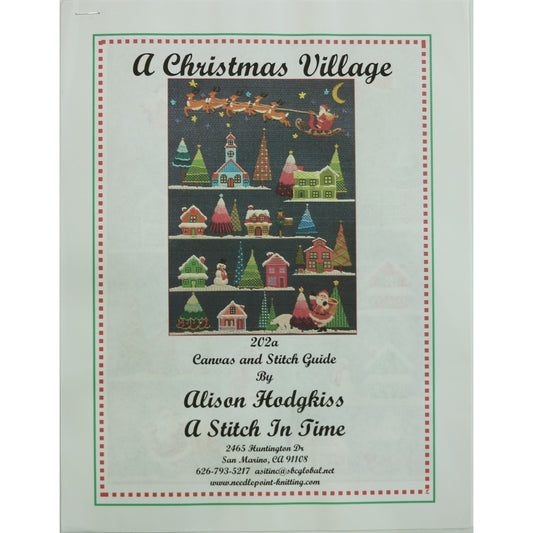 Santa & Polar Bear Stitch Guide