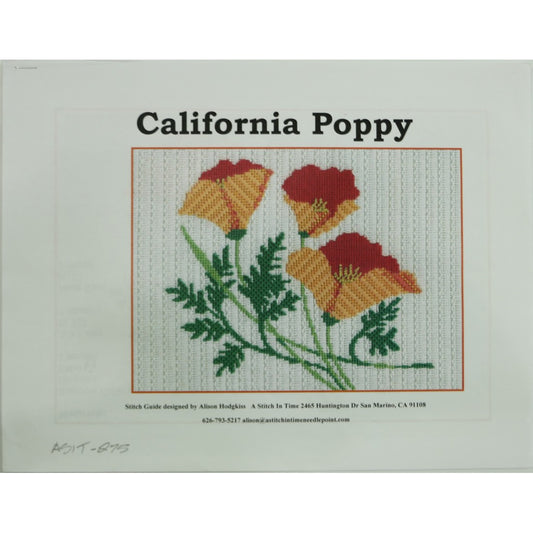 California Poppy Stitch Guide