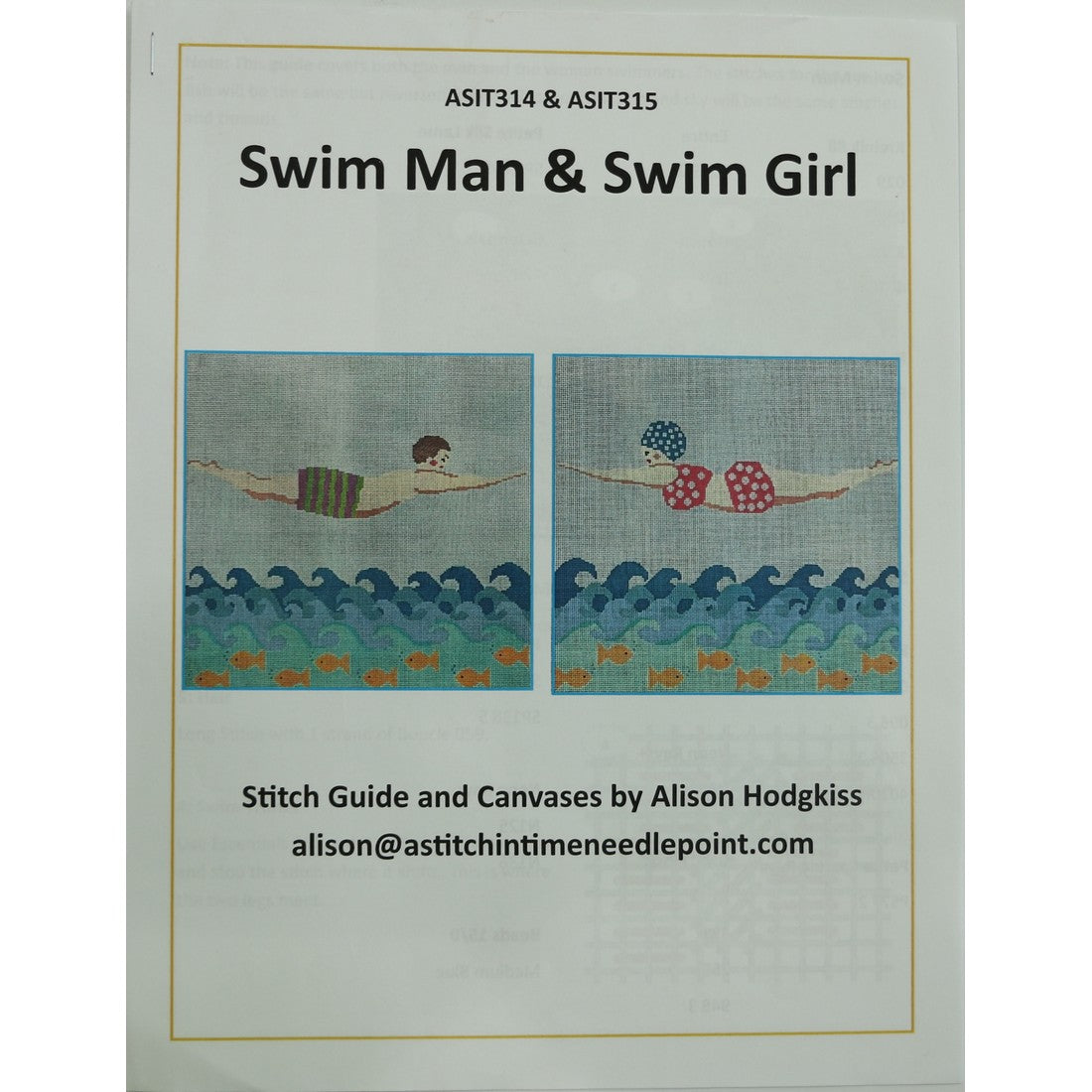 Swim Man/women Stitch Guide