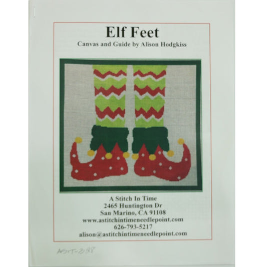 Elf Red Shoes Stitch Guide