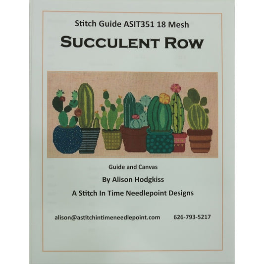 Cactus Stitch Guide, 18 Mesh