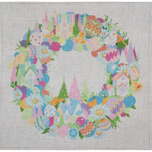 Easter Wreath, 13 mesh