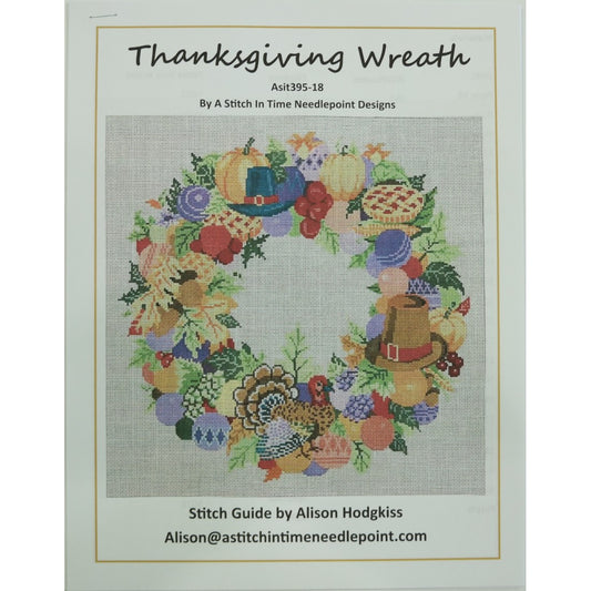 Thanksgiving Wreath Stitch Guide