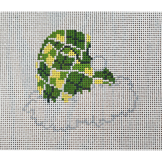 Green Argyle Cap, 13 mesh