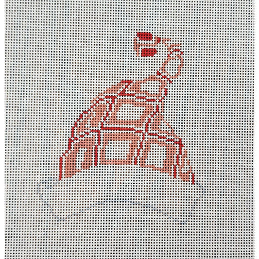 Rose Squares Cap, 18 mesh