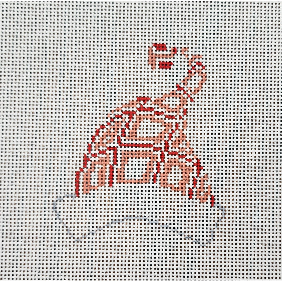 Rose Squares Cap, 13 mesh