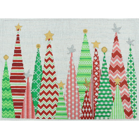 Christmas Trees, 18 mesh