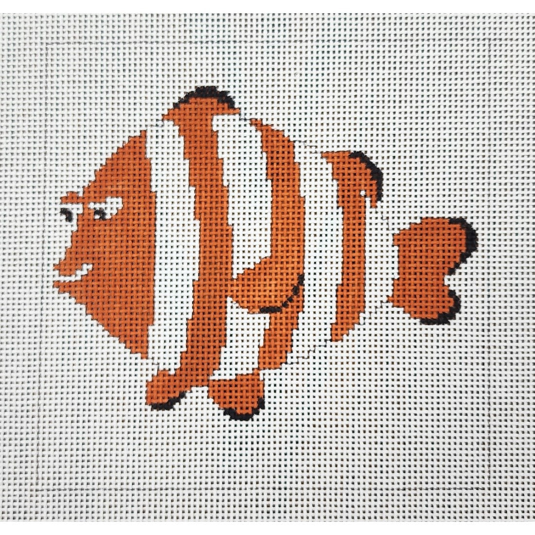 Orange White Fish