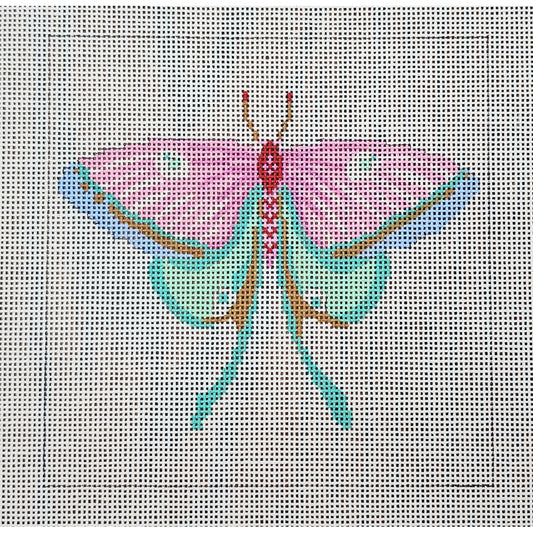 Pink & Blue Butterfly