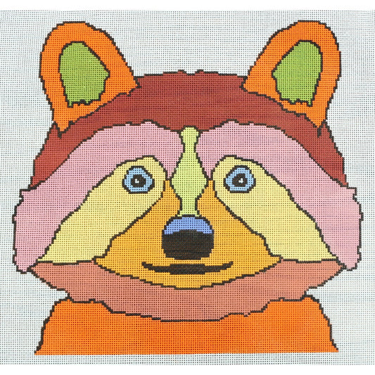 Colorful Racoon