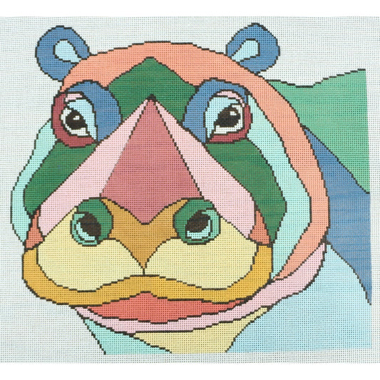 Colorful Hippo