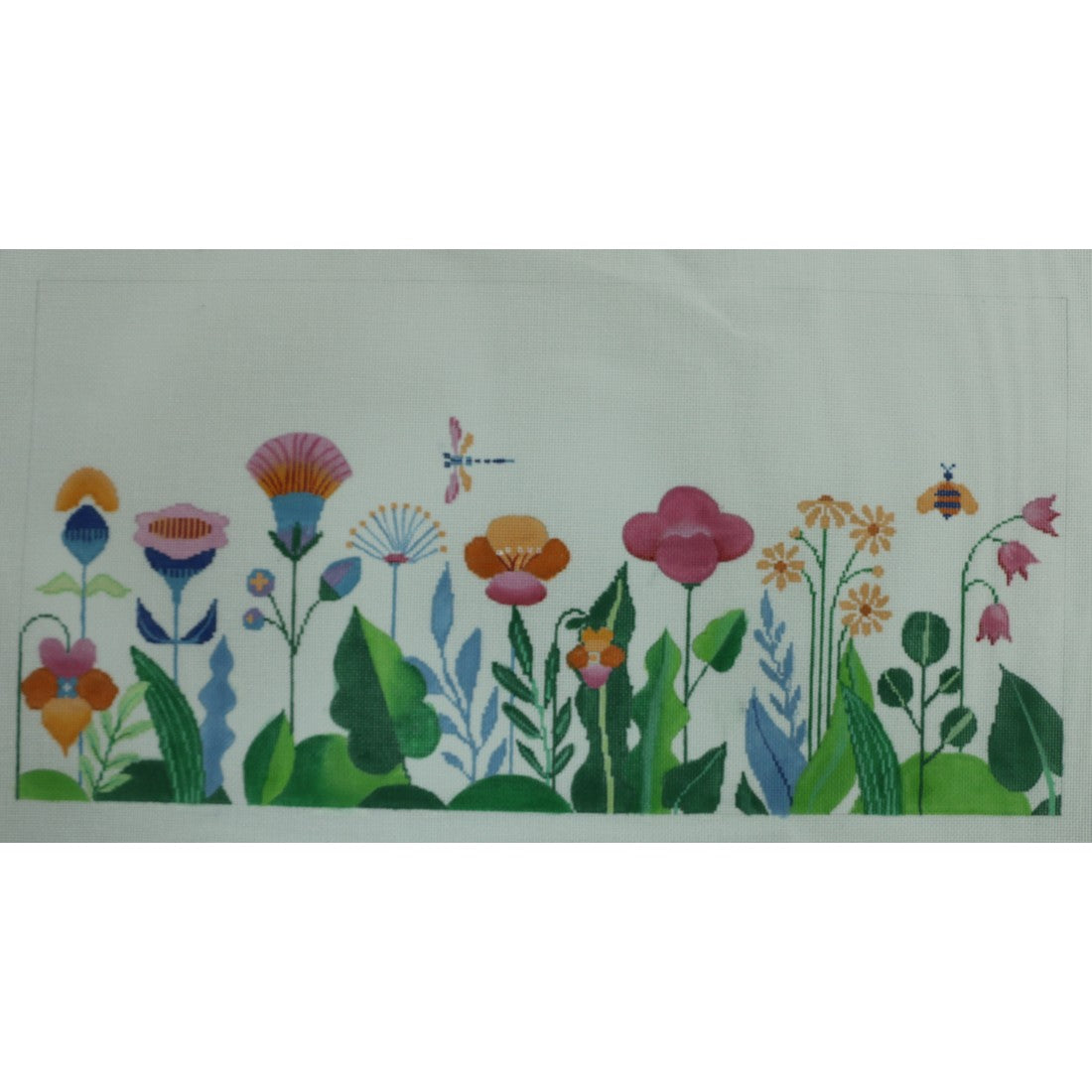 Row of Flowers