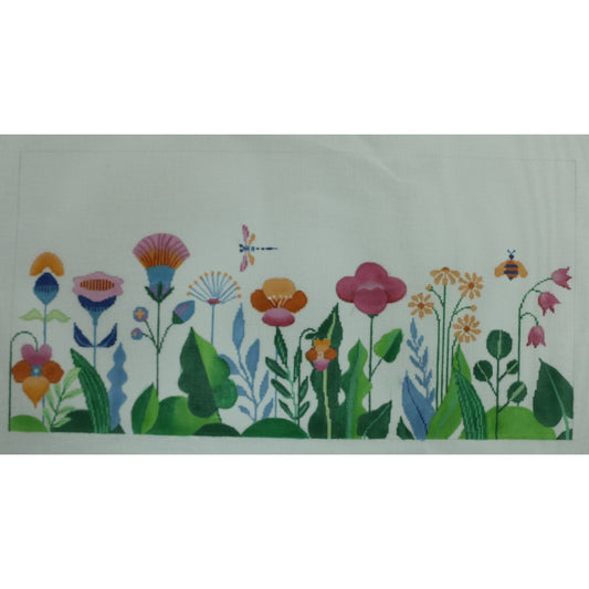 Row of Flowers