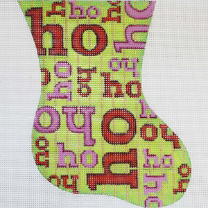Ho Ho Ho Mini Sock